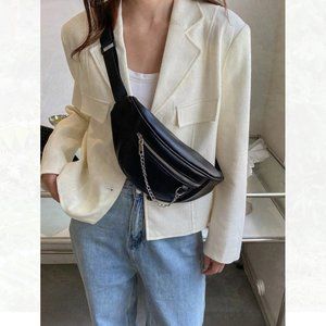 New Decor Zip Front Fanny Pack 213